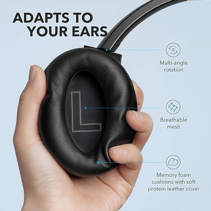 Soundcore Anker Life Q20 Hybrid Active Noise Cancelling Headphones